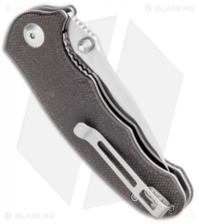 CIVIVI Hooligan Liner Lock Knife Dark Hazel Micarta (2.98" Satin D2) C913B 3 CIVIVI Hooligan Liner Lock Knife Dark Hazel Micarta (2.98" Satin D2) C913B - Image 3