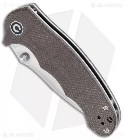 CIVIVI Hooligan Liner Lock Knife Dark Hazel Micarta (2.98" Satin D2) C913B 2 CIVIVI Hooligan Liner Lock Knife Dark Hazel Micarta (2.98" Satin D2) C913B - Image 2