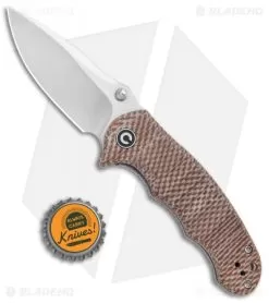 CIVIVI Hooligan Liner Lock Knife Snakeskin Micarta (2.98" Satin D2) C913C -Knife Shop CIVIVI Hooligan Liner Lock Snakeskin Micarta Satin D2 C913C BHQ 104230 jr bottlecap