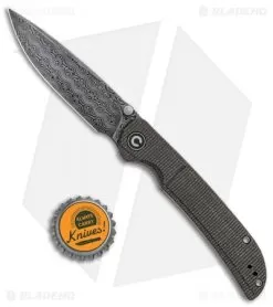 CIVIVI Imperium Liner Lock Knife Dark Green Micarta (3.5" Damascus) C2107DS-3 -Knife Shop CIVIVI Imperium LL Dark Green Micarta Damascus C2107DS 3 BHQ 123534 jr bottlecap