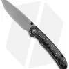 CIVIVI Imperium Liner Lock Knife Shredded CF/Gold (3.5" Stonewash) C2106A