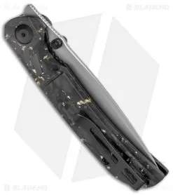 CIVIVI Imperium Liner Lock Knife Shredded CF/Gold (3.5" Stonewash) C2106A 6 CIVIVI Imperium Liner Lock Knife Shredded CF/Gold (3.5" Stonewash) C2106A -Knife Shop CIVIVI Imperium LL Shredded CF Gold SW C2106A BHQ 123527 jr side