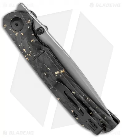 CIVIVI Imperium Liner Lock Knife Shredded CF/Gold (3.5" Stonewash) C2106A 3 CIVIVI Imperium Liner Lock Knife Shredded CF/Gold (3.5" Stonewash) C2106A - Image 3