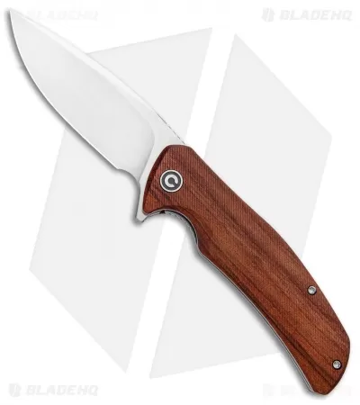 CIVIVI Incite Liner Lock Knife Cuibourtia Wood (3.7" Satin) C908D 1 CIVIVI Incite Liner Lock Knife Cuibourtia Wood (3.7" Satin) C908D