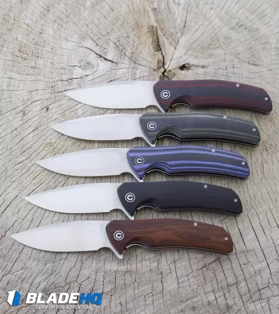 CIVIVI Incite Liner Lock Knife Cuibourtia Wood (3.7" Satin) C908D 6 CIVIVI Incite Liner Lock Knife Cuibourtia Wood (3.7" Satin) C908D - Image 6