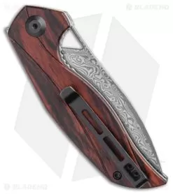 CIVIVI Isham Anthropos Flipper Knife Sandalwood (3.25" Damascus) C903DS-2 6 CIVIVI Isham Anthropos Flipper Knife Sandalwood (3.25" Damascus) C903DS-2 -Knife Shop CIVIVI Isham Anthropos Flipper Knife Cocobolo Damascus C903DS 2 BHQ 105680 kp jr side