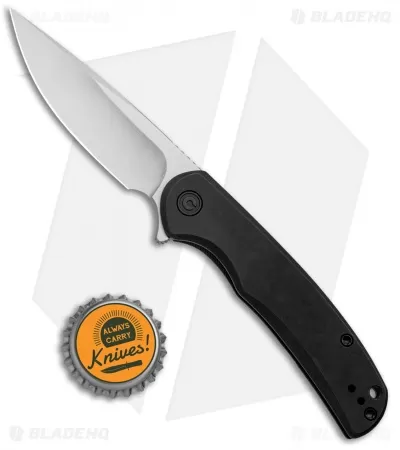 CIVIVI NOx Frame Lock Knife Black Stainless Steel (2.8" Satin) 4 CIVIVI NOx Frame Lock Knife Black Stainless Steel (2.8" Satin) - Image 4