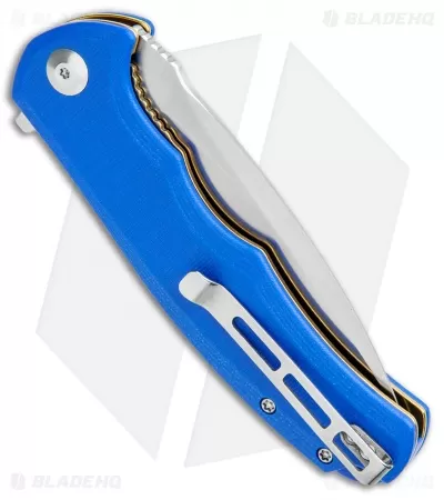 CIVIVI Praxis Flipper Liner Lock Knife Blue G-10 (3.75" Satin) C803E 3 CIVIVI Praxis Flipper Liner Lock Knife Blue G-10 (3.75" Satin) C803E - Image 3