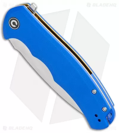 CIVIVI Praxis Flipper Liner Lock Knife Blue G-10 (3.75" Satin) C803E 2 CIVIVI Praxis Flipper Liner Lock Knife Blue G-10 (3.75" Satin) C803E - Image 2