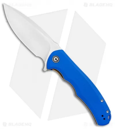 CIVIVI Praxis Flipper Liner Lock Knife Blue G-10 (3.75" Satin) C803E 1 CIVIVI Praxis Flipper Liner Lock Knife Blue G-10 (3.75" Satin) C803E