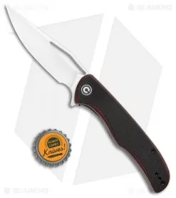 CIVIVI Shredder Liner Lock Knife Red/Black Layered G-10 (3.7" Satin D2) C912B -Knife Shop CIVIVI Shredder LL Red black Layered G 10 Satin C912B BHQ 103144 jr bottlecap