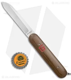 Chuck Gedraitis Switch Army Automatic Knife Green Canvas Micarta (3.4" Satin) -Knife Shop Chuck Gedraitis Switch Army Switchblade Auto Green Canvas Micarta BHQ 176344 jr bottlecap