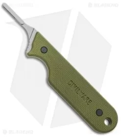 Civilware IBK (Interchangeable Blade Knife) Fixed Blade OD Green G-10 (3" Satin) -Knife Shop Civilware IBK Interchangeable Blade Knife Fixed Blade OD Green G 10 SW BHQ 91925 jr