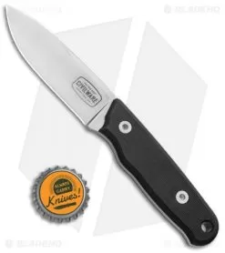 Civilware Packer Fixed Blade Knife Black G-10 (3.25" Satin) -Knife Shop Civilware Packer Fixed Blade Black G 10 Satin BHQ 91929 jr bottlecap