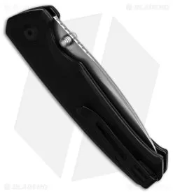 CIVIVI Altus Button Lock Knife Black G-10 (3" Satin) C20076-1 -Knife Shop Civivi Altus Button Lock Knife Black G10 2in Satin BHQ 139456 td side