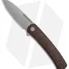 CIVIVI Cetos Frame Lock Knife Coarse Brown Micarta (3.48" BB) C21025B-1