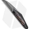 Corrie Schoeman Custom N Able Liner Lock Knife Resin Composite (3.25" Damascus)
