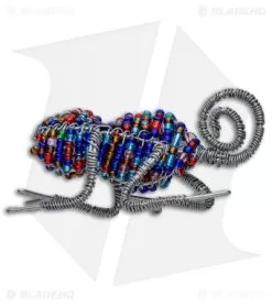 Corrie Schoeman Custom N Able Liner Lock Knife Resin Composite (3.25" Damascus) -Knife Shop Corrie Schoeman Custom N Able LL Resin Composite Damascus BHQ 26633 jr chameleon