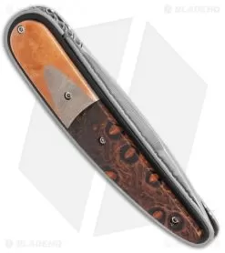 Corrie Schoeman Raindrop Liner Lock Knife Banxia Pod/Superconductor (3" Dama) -Knife Shop Corrie Schoeman Raindrop LL Superconductor Banxia Pod BHQ 114059 jr side