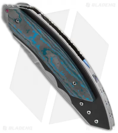 Corrie Schoeman Snout Liner Lock Knife Fat Carbon Fiber (2.5" Hamon) 2 Corrie Schoeman Snout Liner Lock Knife Fat Carbon Fiber (2.5" Hamon) - Image 2