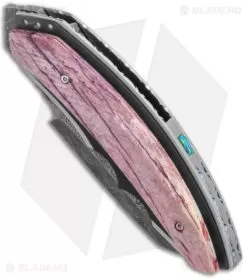 Corrie Schoeman Snout Liner Lock Knife Red Bone/G-10 (2.5" Damascus) 6 Corrie Schoeman Snout Liner Lock Knife Red Bone/G-10 (2.5" Damascus) -Knife Shop Corrie Schoeman Snout LL Red Bone G 10 Damascus BHQ 124142 jr spine