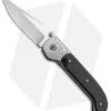 Crawford Custom Fighter Liner Lock Knife CF/Titanium (3.375" Satin) *Collection*
