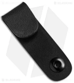 Crawford Custom Kasper Tanto Fighter Fixed Blade Knife Black Micarta (6" Black) -Knife Shop Crawford Kasper Figher 6in Black BHQ 49368 jr clip 2