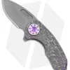 Curtiss Custom Knives F3 Compact Frame Lock Knife FJ Milled Ti/Pink (2.5" SW )
