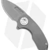 Curtiss Custom Knives F3 Compact Frame Lock Knife Ti/Gray (2.5" SW)
