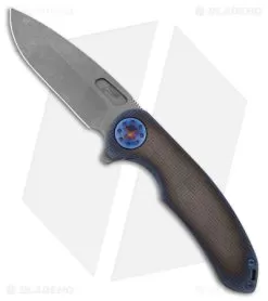 Curtiss Custom Knives F3 Large Frame Lock Knife SF Ti/Ombre (3.87" SW)