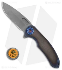 Curtiss Custom Knives F3 Large Frame Lock Knife SF Ti/Ombre (3.87" SW) -Knife Shop Curtiss Knives F3 FLK SF TI Ombre 3in SW BHQ 178950 td size