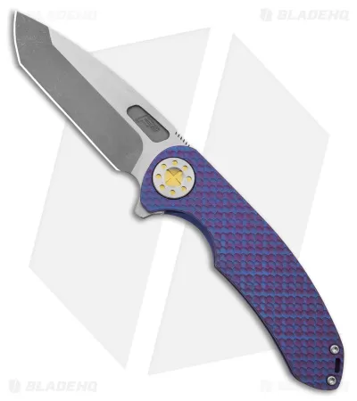 Curtiss Knives F3 Large Frame Lock Knife SPF Ti/Purple (3.8" Two Tone) 1 Curtiss Knives F3 Large Frame Lock Knife SPF Ti/Purple (3.8" Two Tone)