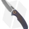 Curtiss Custom F3 Lg Frame Lock Knife Ombre-Bronze Ti (3.75" Two-Tone MagnaCut)