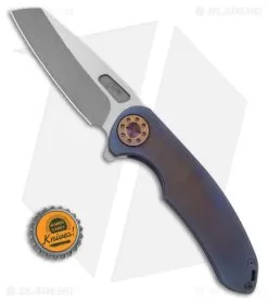 Curtiss Custom F3 Lg Frame Lock Knife Ombre-Bronze Ti (3.75" Two-Tone MagnaCut) 7 Curtiss Custom F3 Lg Frame Lock Knife Ombre-Bronze Ti (3.75" Two-Tone MagnaCut) -Knife Shop Curtiss Knives F3 FLK WF Ti Ombre 3in Two Tone BHQ 178931 td size