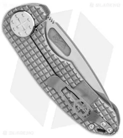 Curtiss Custom F3 Medium Slim Frame Lock Knife Frag Titanium (3.15" TT MagnaCut) 6 Curtiss Custom F3 Medium Slim Frame Lock Knife Frag Titanium (3.15" TT MagnaCut) -Knife Shop Curtiss Knives F3 Medium Slim FL Frag Milled Ti SW BHQ 172871 jr side