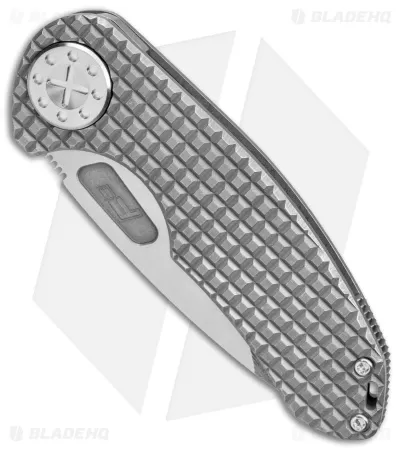 Curtiss Custom F3 Medium Slim Frame Lock Knife Frag Titanium (3.15" TT MagnaCut) 2 Curtiss Custom F3 Medium Slim Frame Lock Knife Frag Titanium (3.15" TT MagnaCut) - Image 2