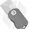 Curtiss Custom Knives ODT Frame Lock Knife Stonewash Titanium (1" Stonewash)