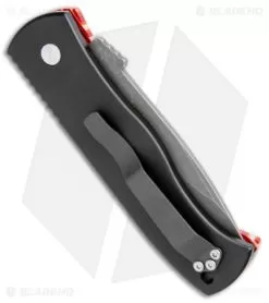 Emerson Protech CQC-7 Automatic Knife Red Grain Micarta (3.25" Acid Stonewash) -Knife Shop Emerson Protech CQC 7 Auto Red Grain Micarta Acid SW BHQ 107318 jr side