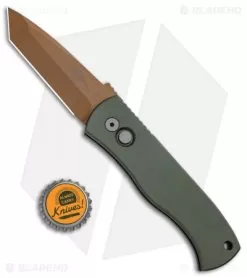 Emerson Pro-Tech CQC-7 Desert Warrior Automatic Knife OD Green (3.25" Copper) 8 Emerson Pro-Tech CQC-7 Desert Warrior Automatic Knife OD Green (3.25" Copper) -Knife Shop Emerson Protech CQC 7 Desert Warrior Auto OD Green Copper BHQ 92526 jr bottlecap
