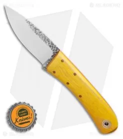 Fiddleback Forge Bushcraft Tasker Fixed Blade Knife Osage Wood (3.5" Satin) 5 Fiddleback Forge Bushcraft Tasker Fixed Blade Knife Osage Wood (3.5" Satin) -Knife Shop Fiddleback Forge Bushcraft Tasker Knife Osage Wood Orange Liners 4.5 Satin BHQ 121801 LS Bottlecap