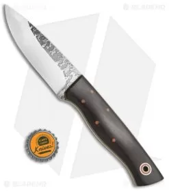 Fiddleback Forge Bushfinger Fixed Blade Knife Blackwood (4" Satin) -Knife Shop Fiddleback Forge Bushfinger Blackwood BHQ 68635 jr bottlecap