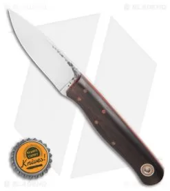 Fiddleback Forge Handyman Fixed Blade Knife East Indian Rosewood (3.3" Satin) 5 Fiddleback Forge Handyman Fixed Blade Knife East Indian Rosewood (3.3" Satin) -Knife Shop Fiddleback Forge Handyman Knife East Indian Rosewood 3.25 Satin BHQ 121800 LS Bottlecap