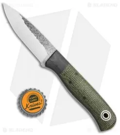 Fiddleback Forge Hiking Buddy Knife Evergreen Burlap Micarta (3.125" Satin) -Knife Shop Fiddleback Forge Hiking Buddy Evergreen Burlap Micarta BHQ 68633 jr bottlecap 2