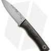 Fiddleback Forge Kephart Knife Black/Brown Micarta (3.75" Satin)