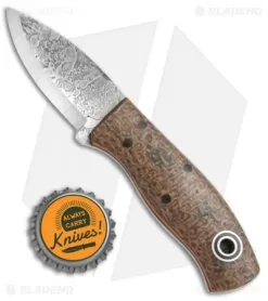 Fiddleback Forge Runt Knife Coffee Bag Burlap (2.125" Scandi) -Knife Shop Fiddleback Forge Runt Coffee Bag Burlap Scandy BHQ 68630 jr bottlecap