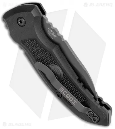 Hogue Knives A01 Microswitch Auto Knife Sig Medallion Wharncliffe (2.6" Black) 3 Hogue Knives A01 Microswitch Auto Knife Sig Medallion Wharncliffe (2.6" Black) - Image 3