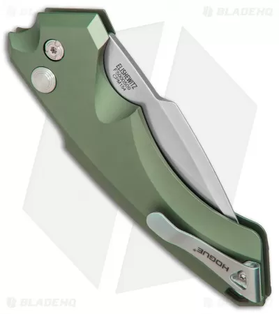 Hogue Knives EX-A05 Spear Point Automatic Knife OD Green (4" Stonewash) 34511 2 Hogue Knives EX-A05 Spear Point Automatic Knife OD Green (4" Stonewash) 34511 - Image 2