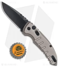 Hogue Knives A01 Microswitch Automatic Knife Flat Dark Earth (2.6" Black) 24117 -Knife Shop Hogue Knives A01 Microswitch Auto Flat Dark Black 24117 BHQ 78510 jr bottlecap