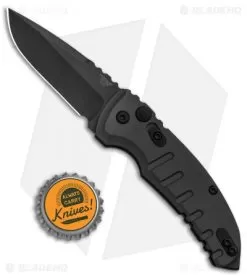 Hogue Knives A01 Microswitch Automatic Knife Black (2.6" Black) 24116 -Knife Shop Hogue Knives A01 Microswitch Black Black 24116 BHQ 94205 jr bottlecap 1