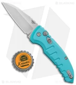 Hogue Knives A01 Microswitch Wharncliffe Automatic Knife Aqua (2.6" SW) 24103 -Knife Shop Hogue Knives A01 Microswitch Wharncliffe Auto Aqua SW 24103 BHQ 92702 jr bottlecap